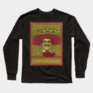 Vicente Fernández Poster Long Sleeve T-Shirt